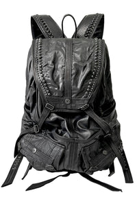 2402-BG01 Coating Canvas Backpack 02