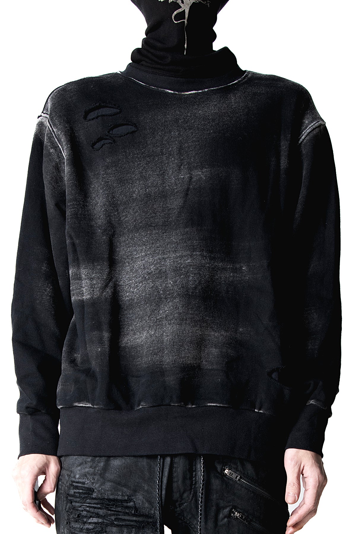 2502-TP07 Serpent Cross Pullover