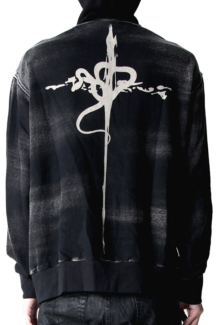 2502-TP07 Serpent Cross Pullover