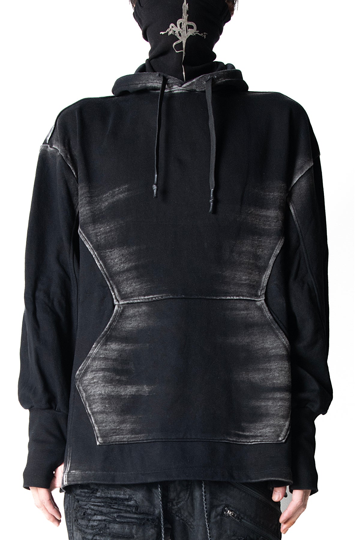 2502-TP13 Serpent Cross Hooded Pullover 02