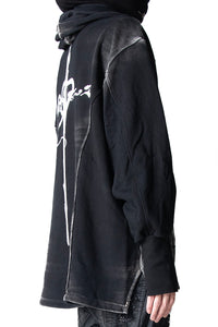 2502-TP13 Serpent Cross Hooded Pullover 02