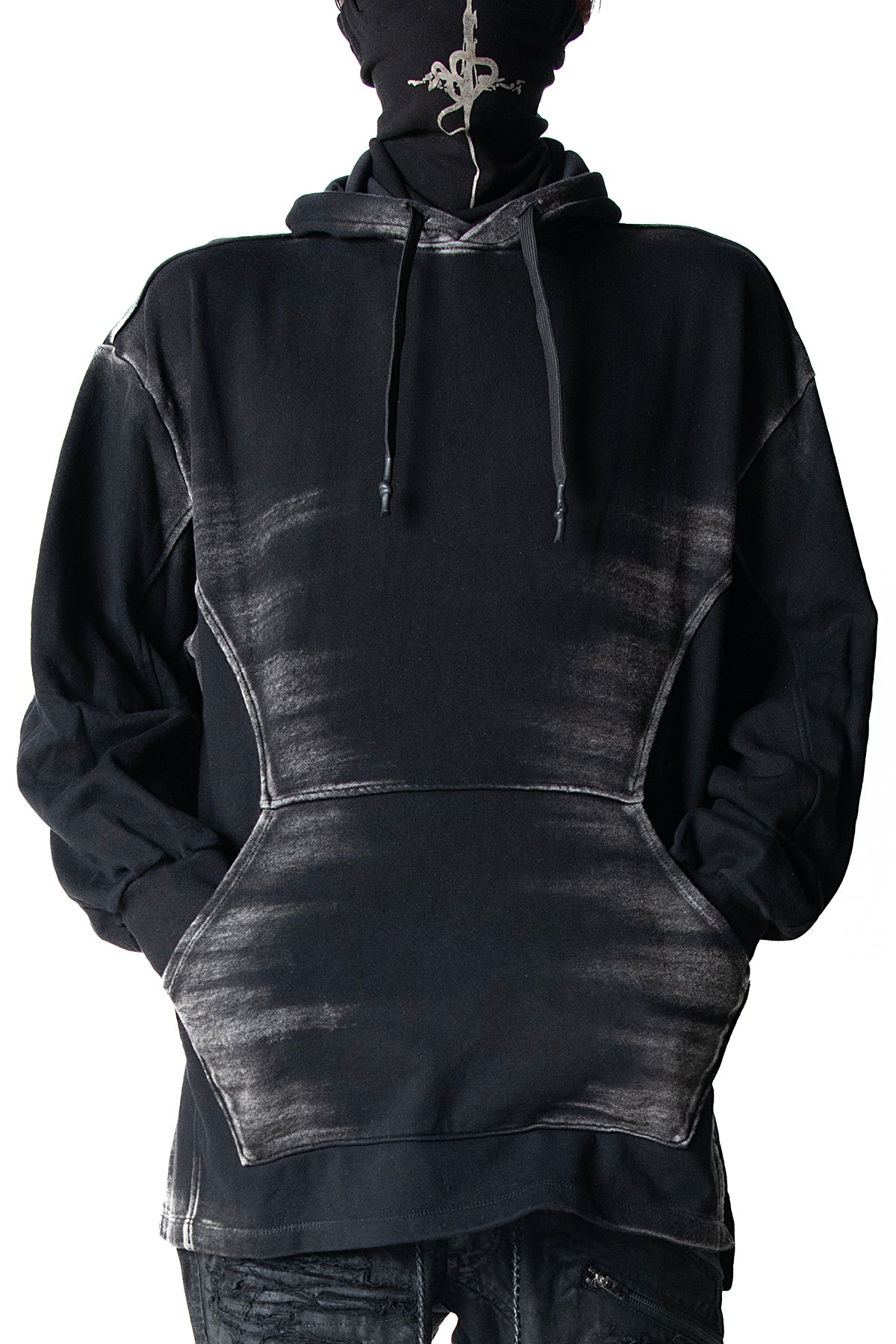 2502-TP13 Serpent Cross Hooded Pullover 02