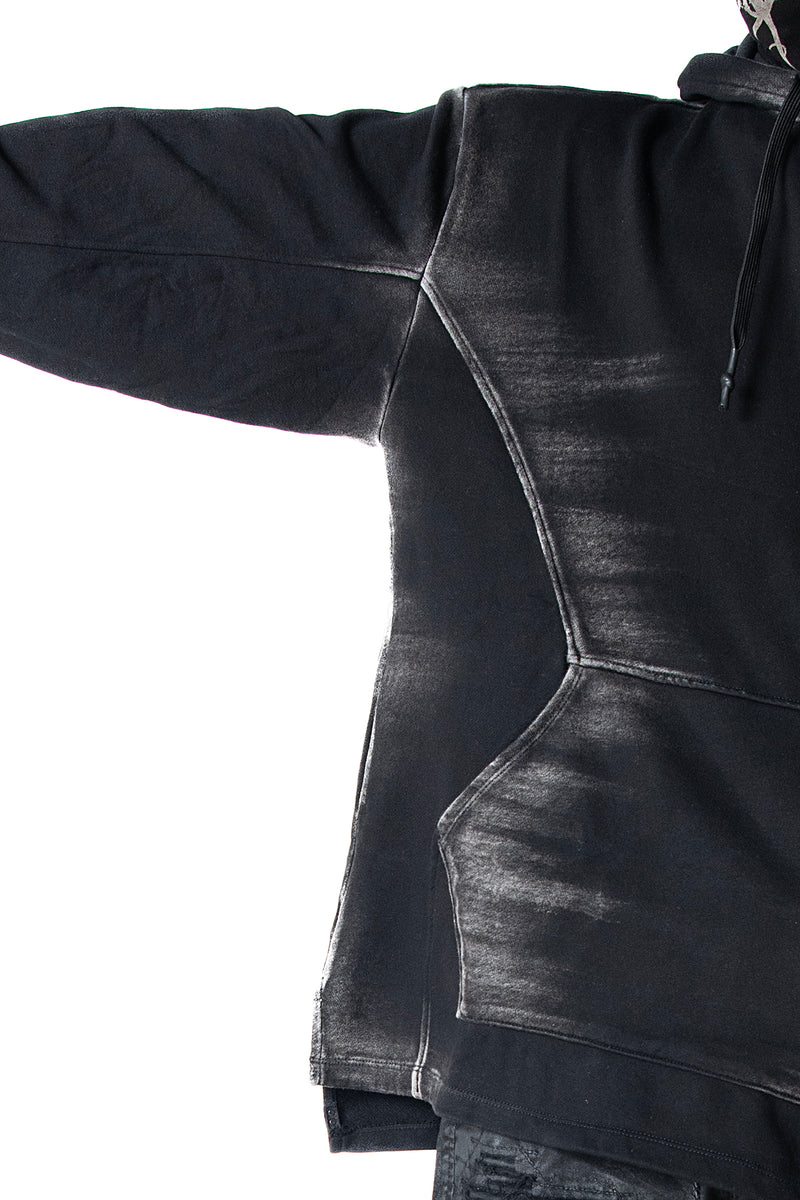 2502-TP13 Serpent Cross Hooded Pullover 02