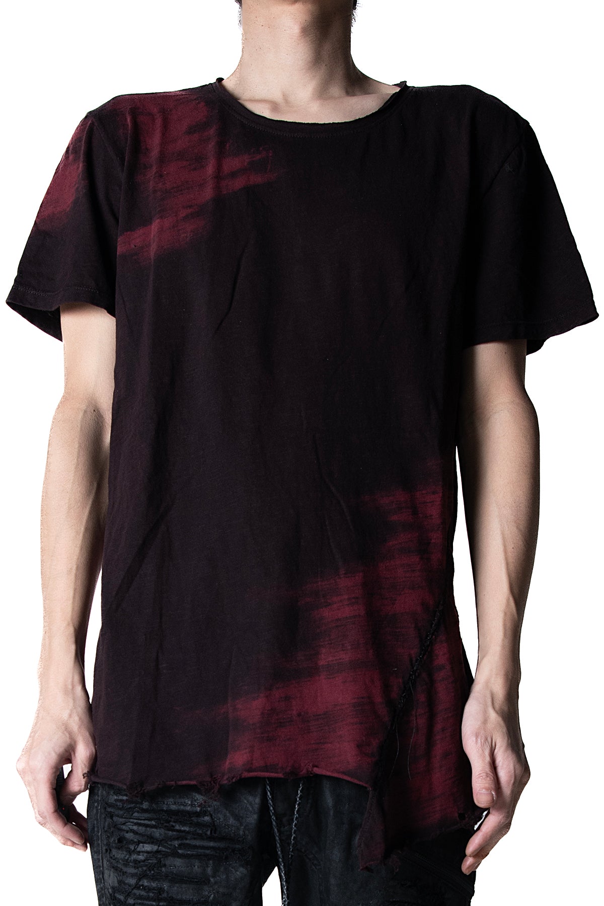 2502-CT02/SS Black Shadow Slash  Cut / SS_Black/Red