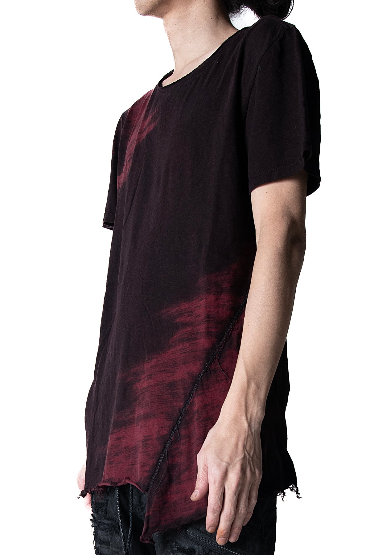 2502-CT02/SS Black Shadow Slash  Cut / SS_Black/Red