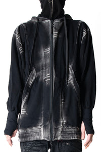 2502-TP14 Serpent Cross Long Parka 02