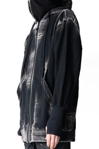 2502-TP14 Serpent Cross Long Parka 02