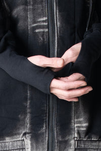 2502-TP14 Serpent Cross Long Parka 02