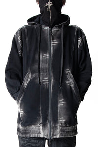 2502-TP14 Serpent Cross Long Parka 02