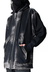 2502-TP14 Serpent Cross Long Parka 02