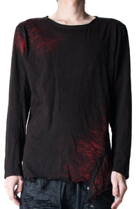 2502-CT02/LS Black Shadow Cut / LS_Black/Red