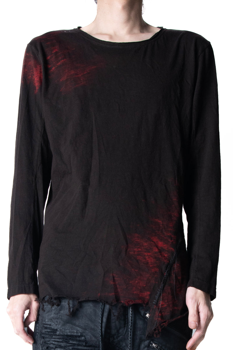 2502-CT02/LS Black Shadow Cut / LS_Black/Red