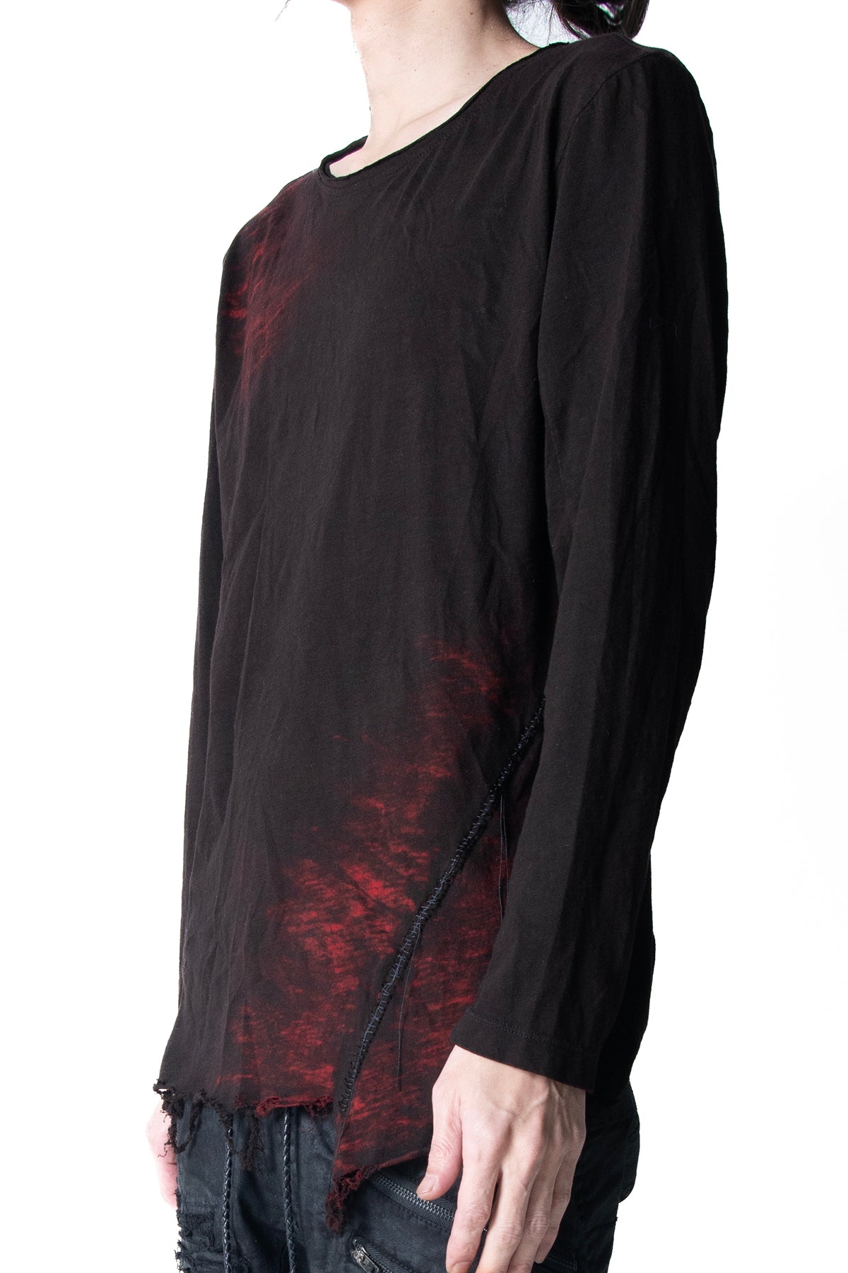 2502-CT02/LS Black Shadow Cut / LS_Black/Red
