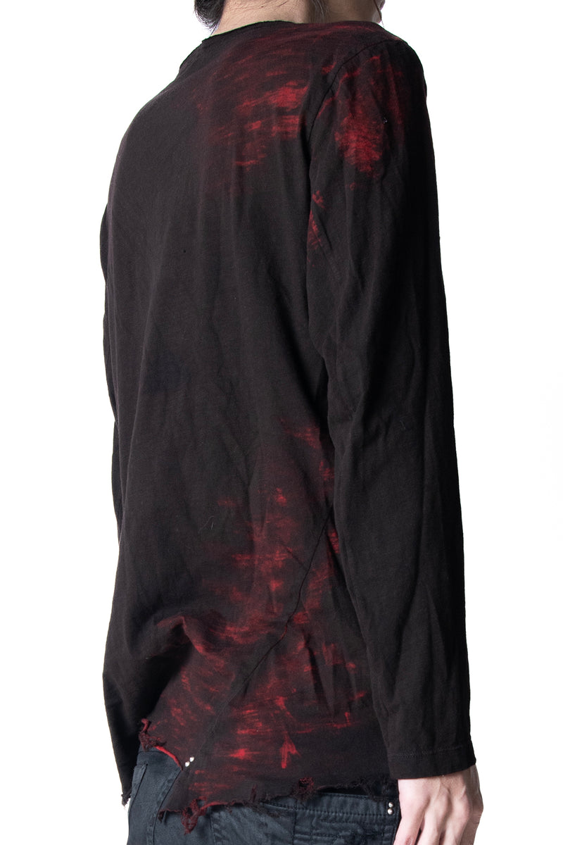 2502-CT02/LS Black Shadow Cut / LS_Black/Red