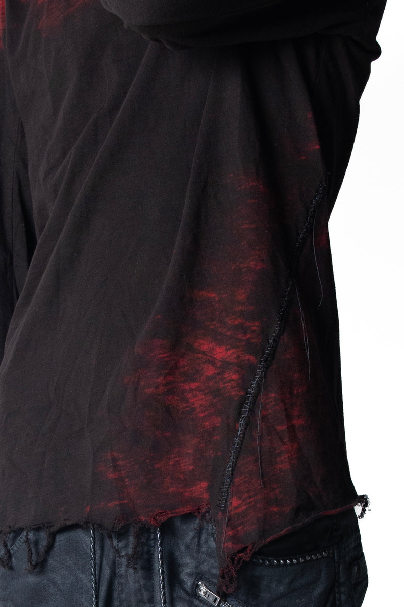 2502-CT02/LS Black Shadow Cut / LS_Black/Red