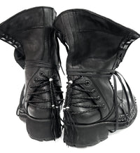 2402-BO02 Chrome Braided Boots 12