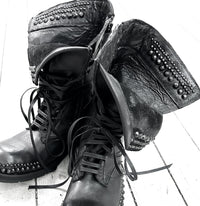 2402-BO02 Chrome Braided Boots 12