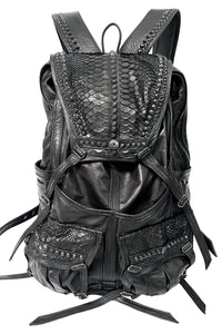 2402-BG03 Black Metal Backpack 02/ SPC