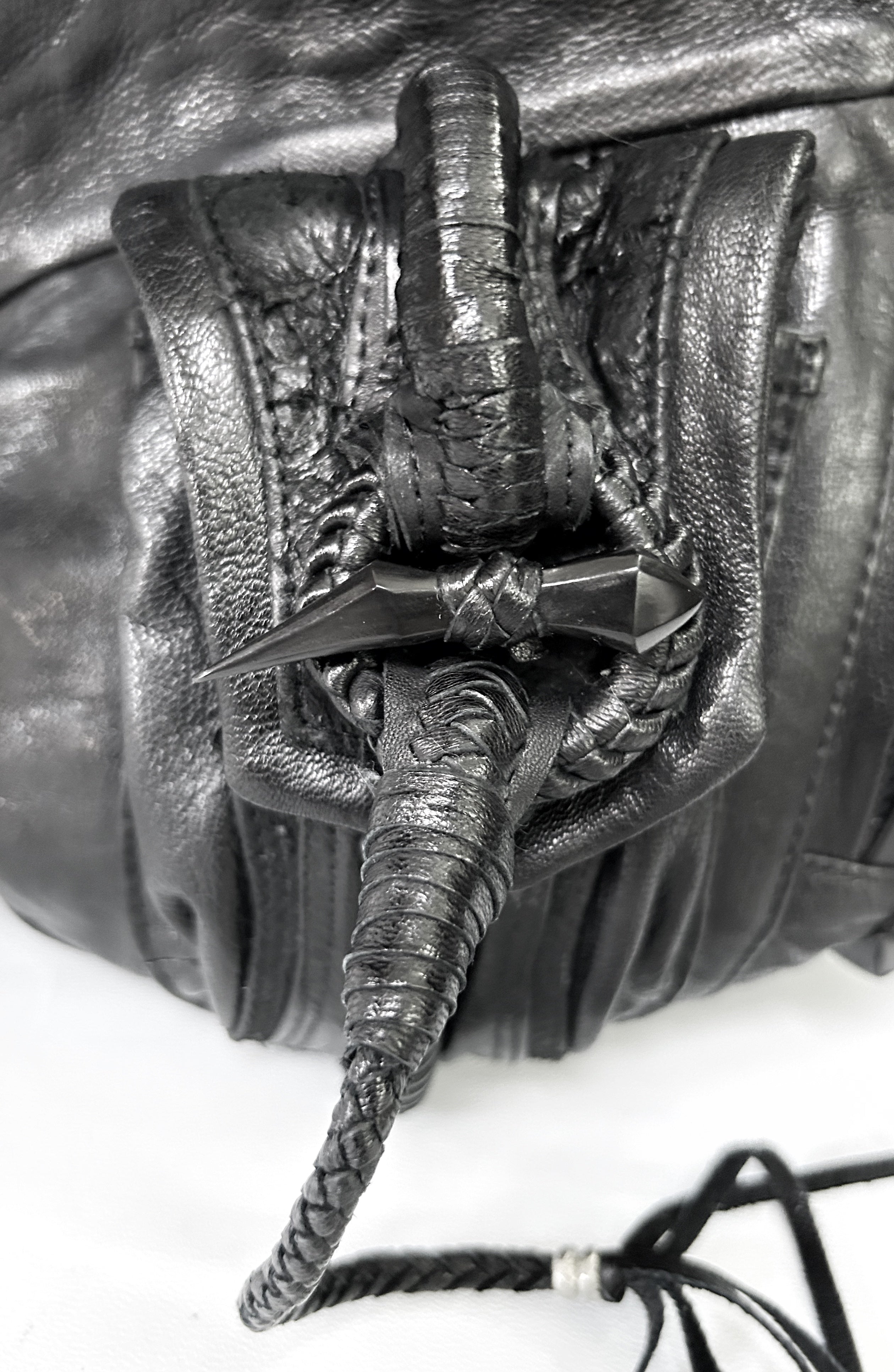 KMRii ケムリ KB-Shoulder/ Killer Druzy 02 KMRii ケムリ KB-Shoulder / Killer Druzy 02 レザー バッグ