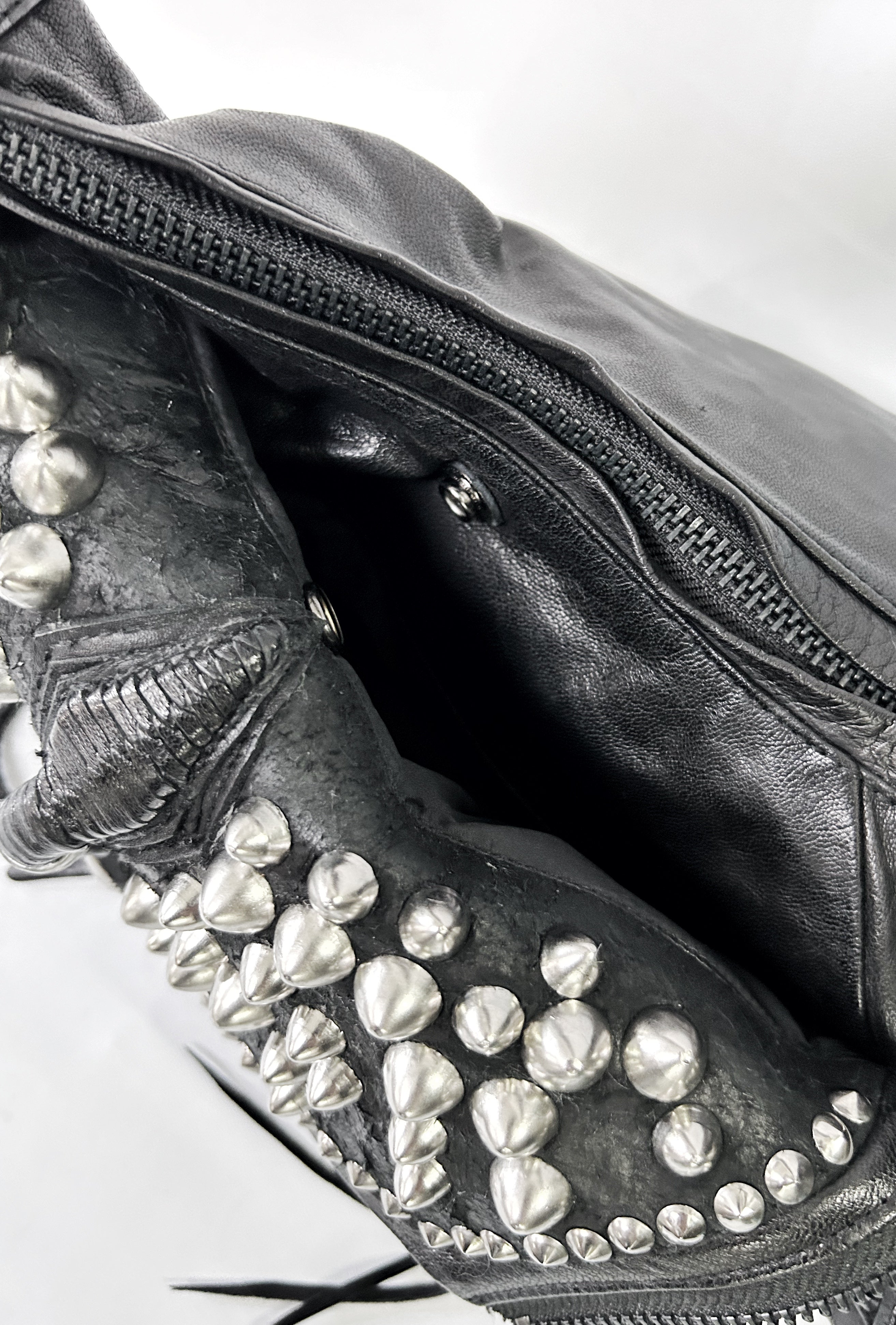 KMRii ケムリ KB-Shoulder / Killer Druzy 02 レザー バッグ