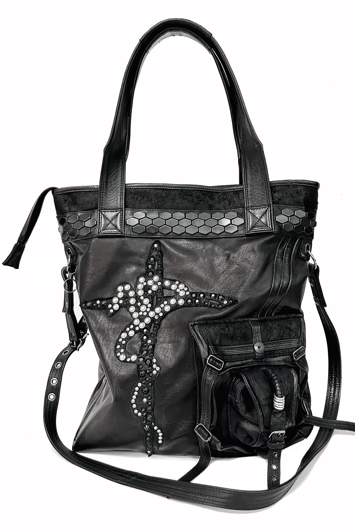 2501-BG21 Serpent Cross Tote