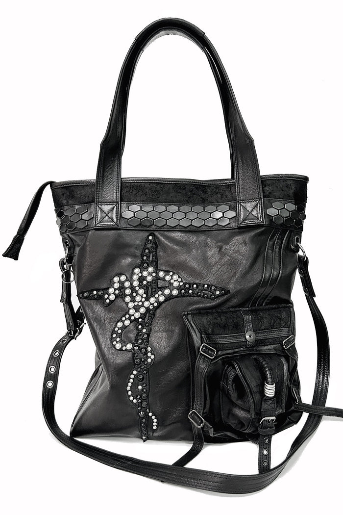 2501-BG21 Serpent Cross Tote