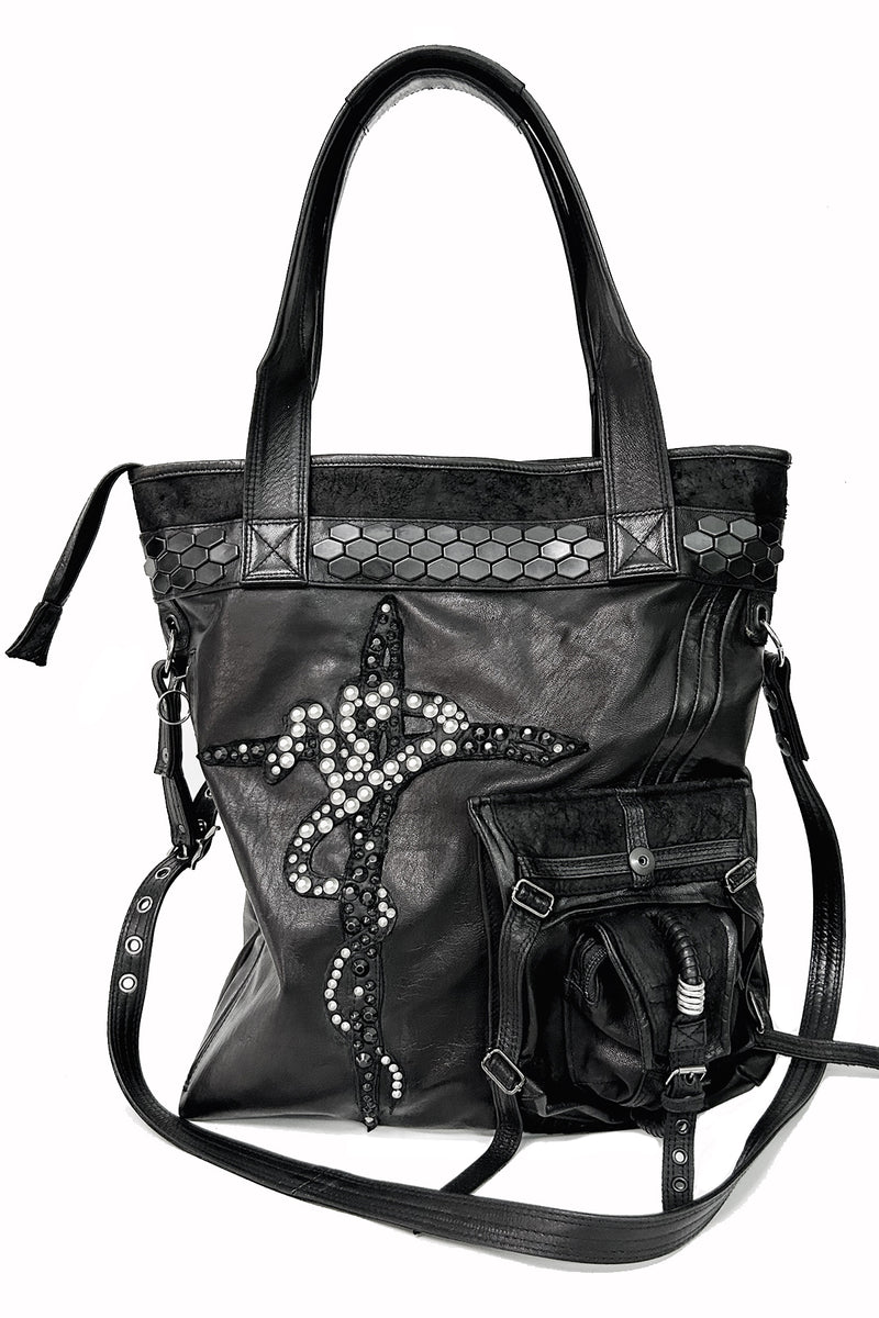 2501-BG21 Serpent Cross Tote