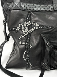 2501-BG21 Serpent Cross Tote