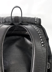 2402-BG01 Coating Canvas Backpack 02