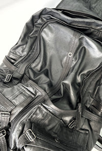 2402-BG01 Coating Canvas Backpack 02