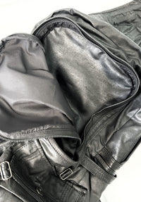 2402-BG01 Coating Canvas Backpack 02