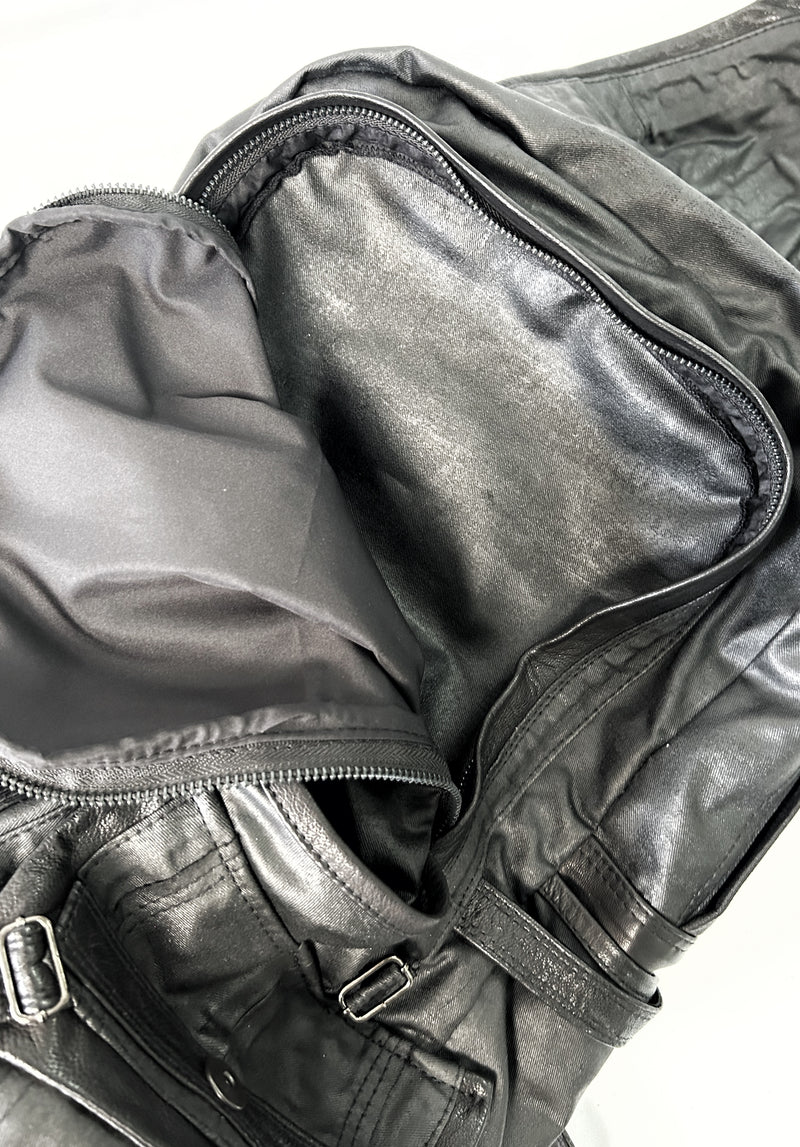 2402-BG01 Coating Canvas Backpack 02