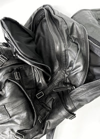 2402-BG01 Coating Canvas Backpack 02