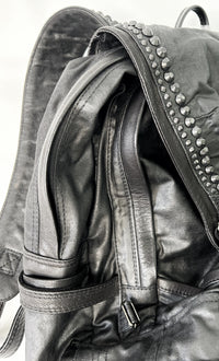 2402-BG01 Coating Canvas Backpack 02