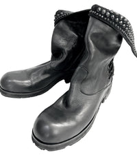 2402-BO05 Crush Braided Boots 02