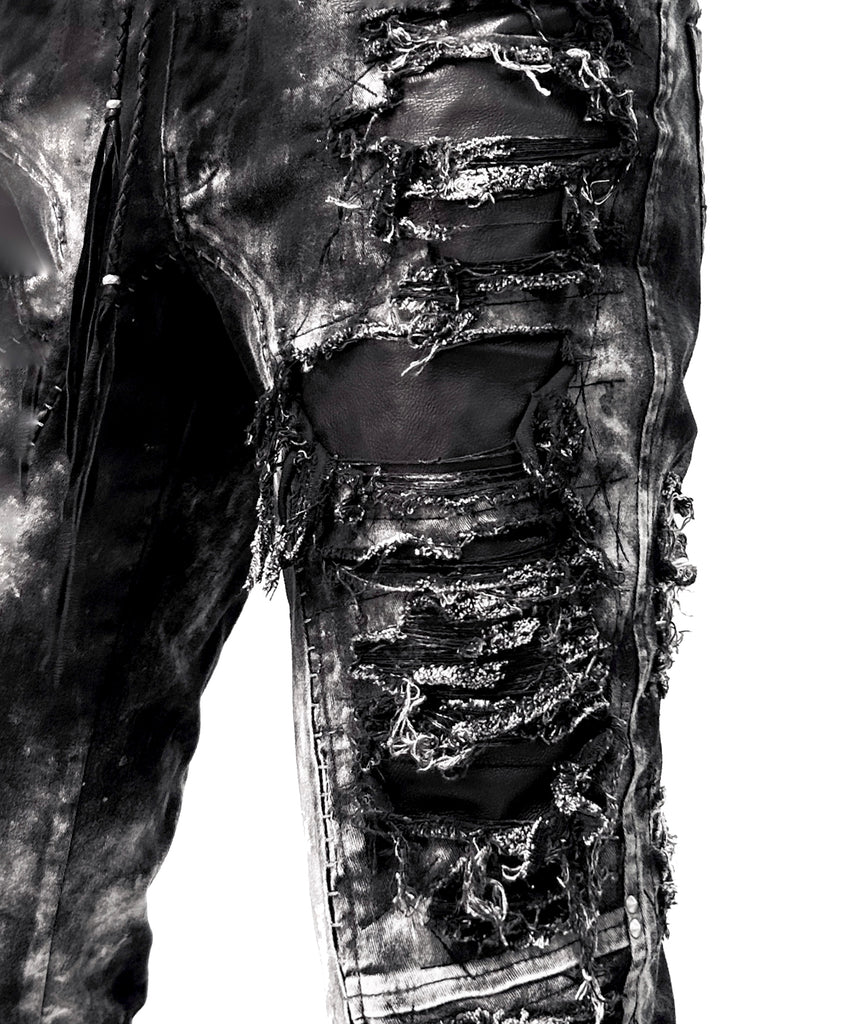 2502-PT01A Disharged Stretch Twill Pants