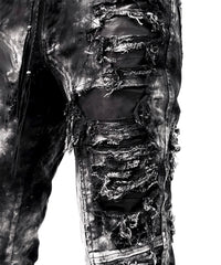 2502-PT01A Disharged Stretch Twill Pants