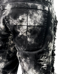 2502-PT01A Discharged Stretch Twill Pants