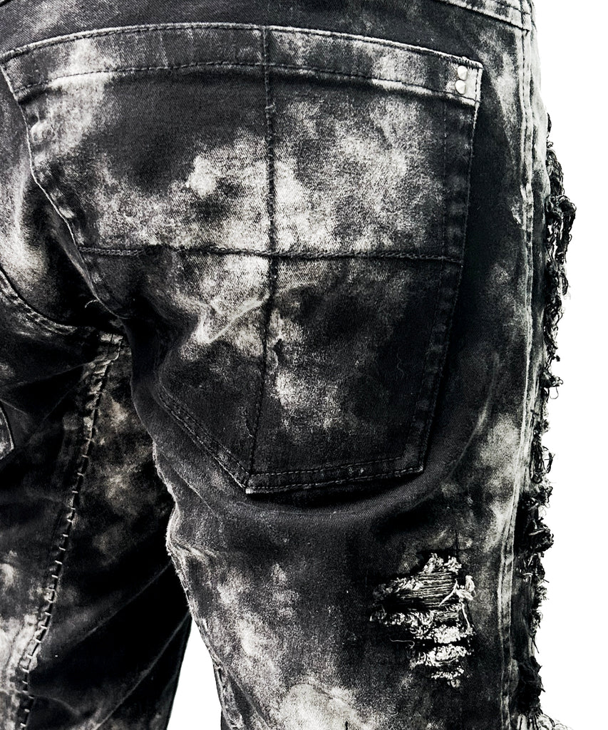 2502-PT01A Disharged Stretch Twill Pants