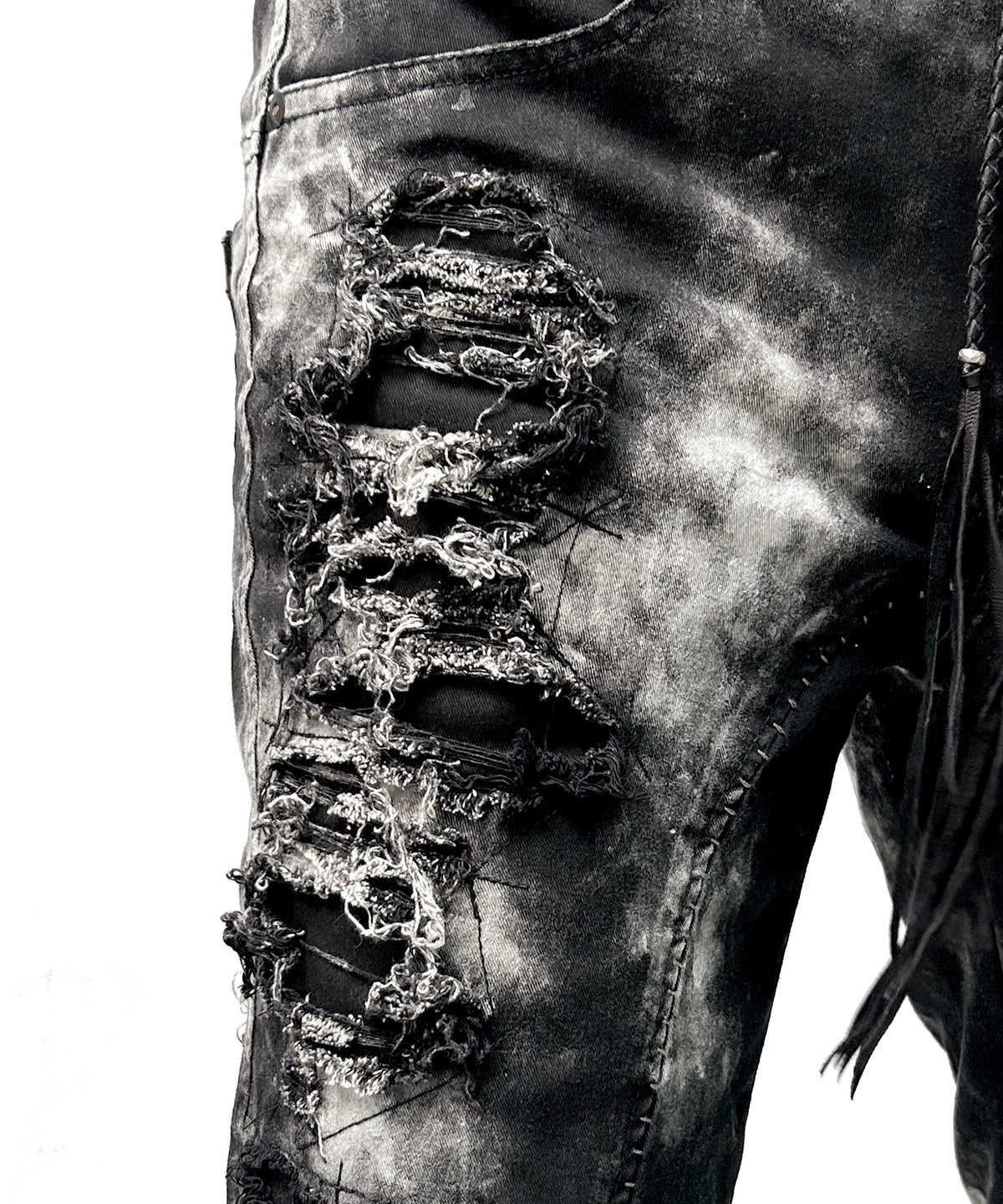 2502-PT01A Discharged Stretch Twill Pants