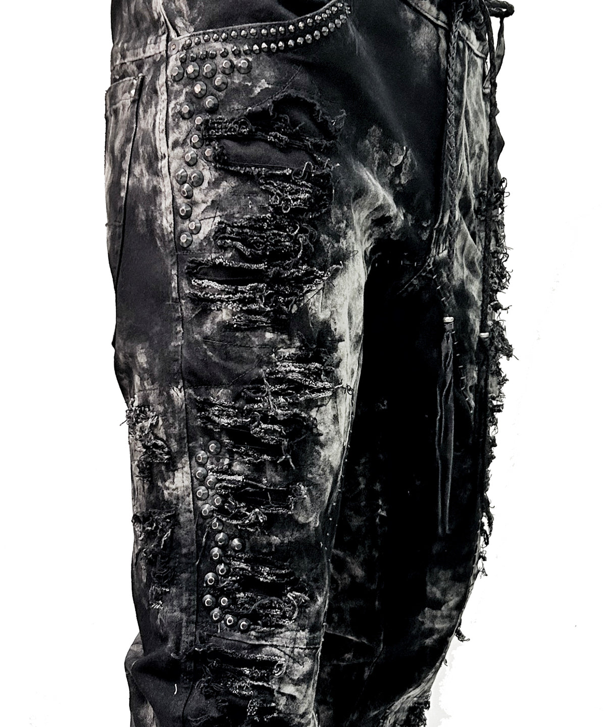 2502-PT01B Discharged Stretch Twill Pants / STD