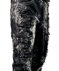 2502-PT01B Discharged Stretch Twill Pants / STD