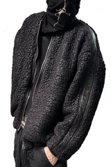 2502-JK06 Serpent Cross Coating Boa Jacket