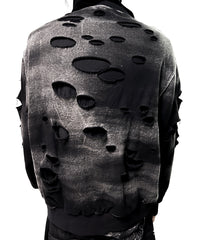 2502-TP01 Crush Layered Pullover