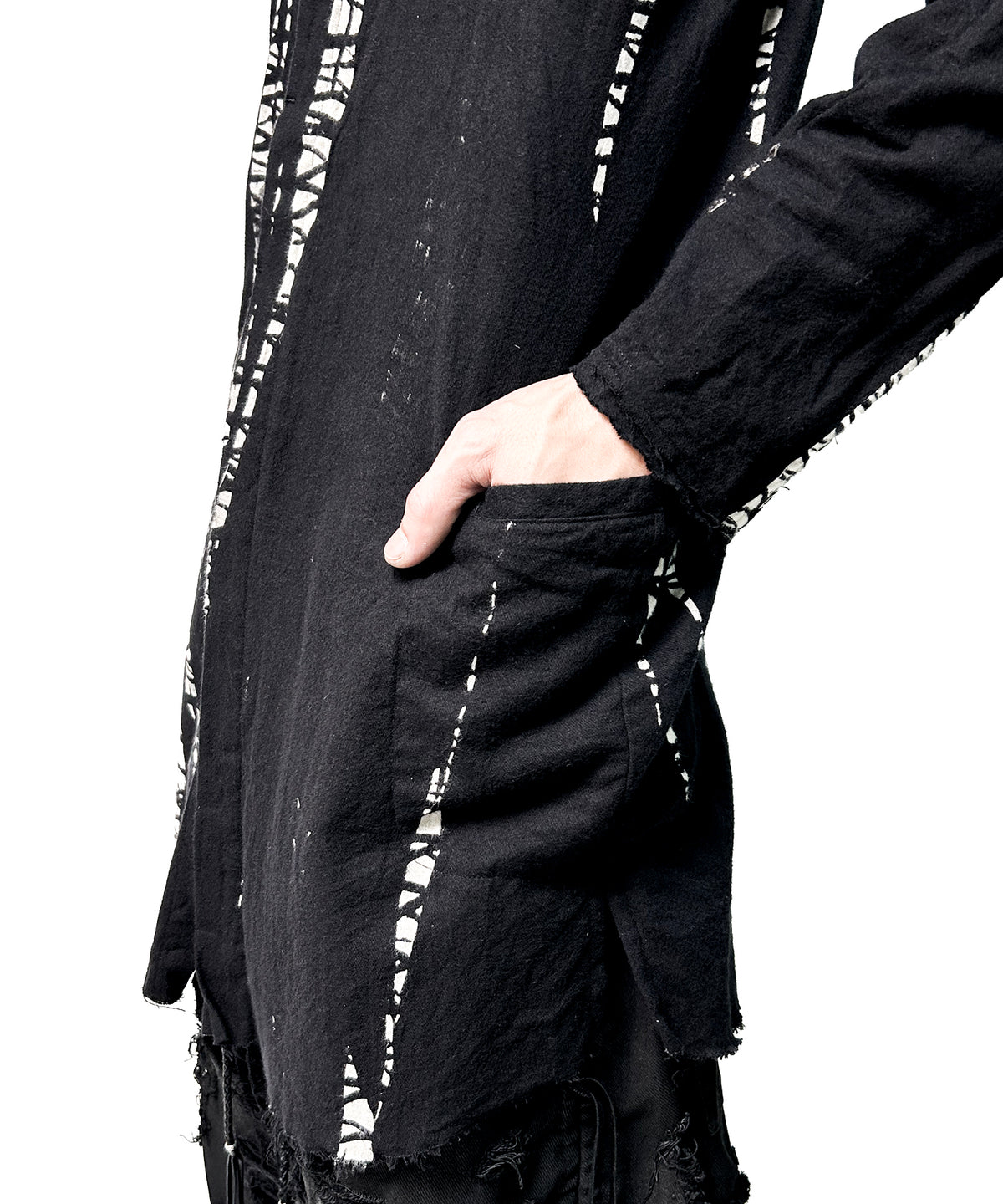 2502-SH01 Shadow Vine Long Flannel Shirt