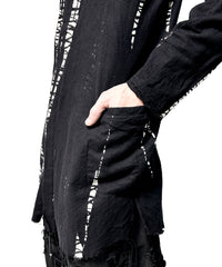 2502-SH01 Shadow Vine Long Flannel Shirt