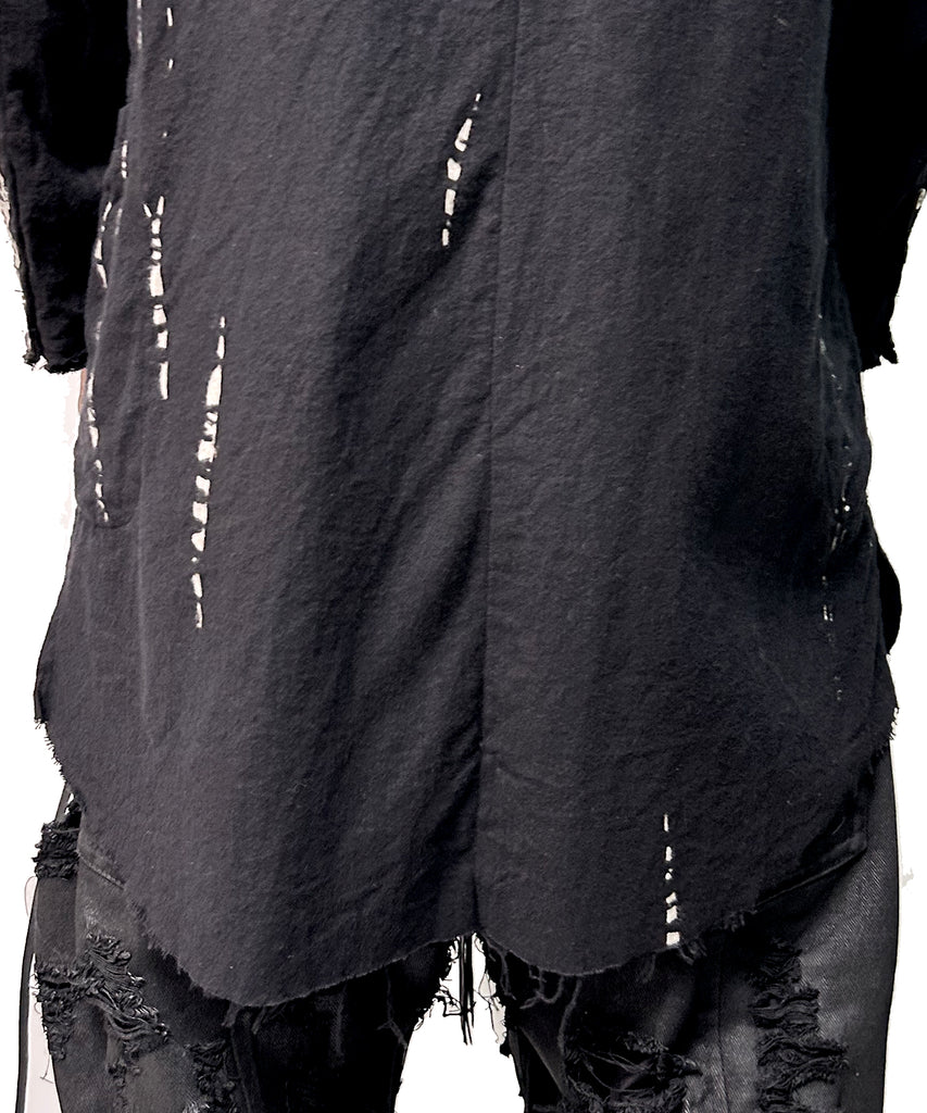 2502-SH01 Shadow Vine Long Flannel Shirt