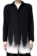 2502-SH02 White Flame Long Flannel Shirt