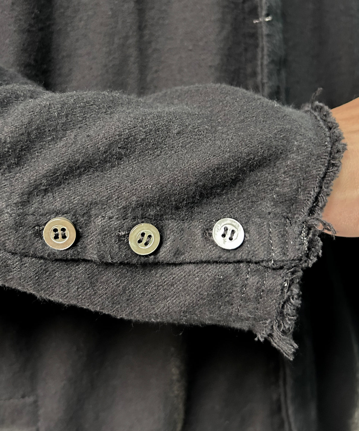 2502-SH02 White Flame Long Flannel Shirt