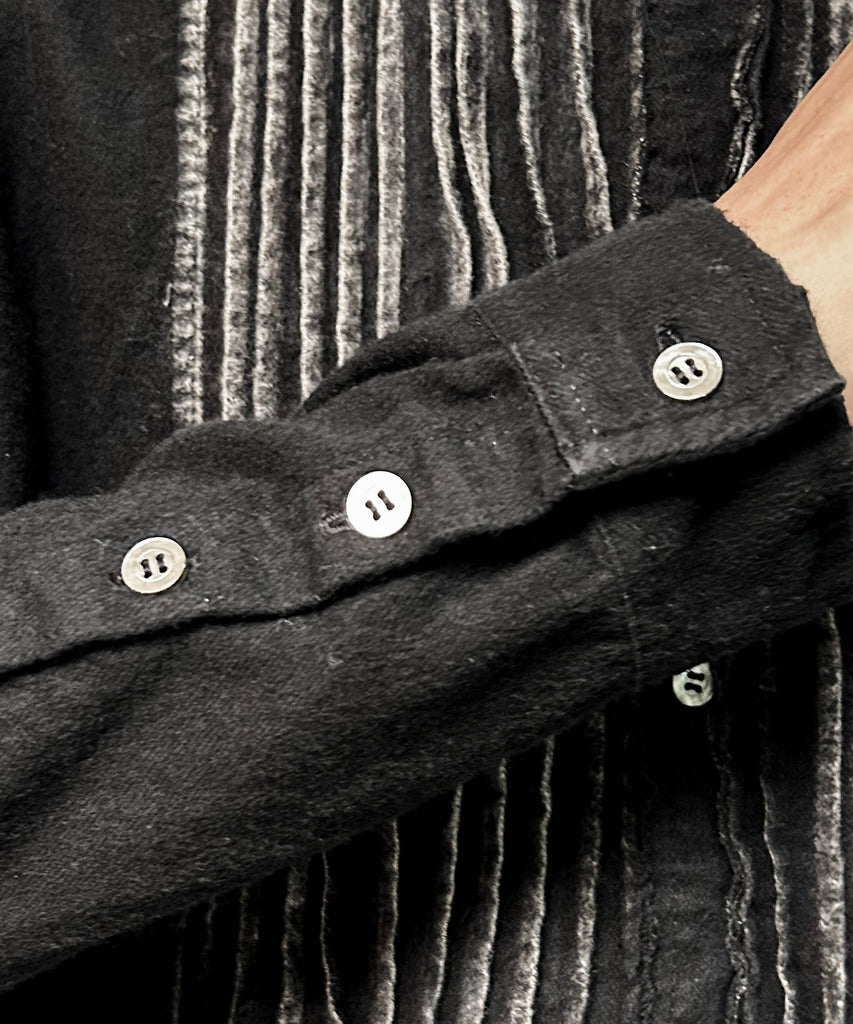 2502-SH04 White Flame Layered Flannel Shirt